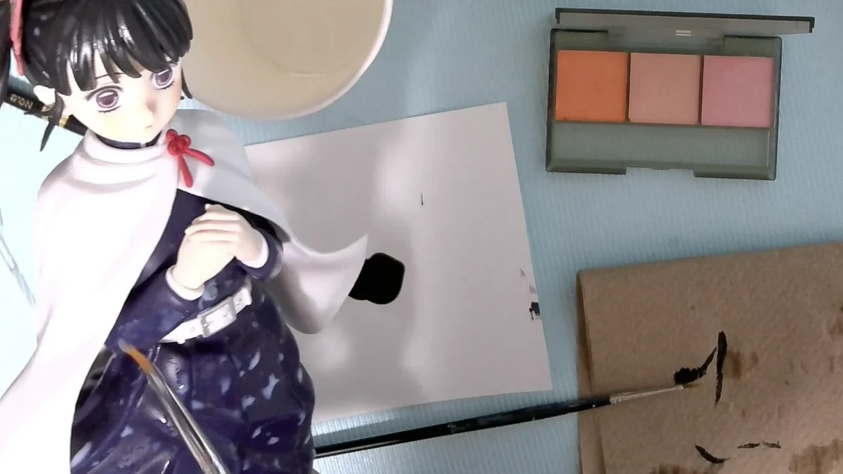 フィギュア_カナヲ_リペイント_髪