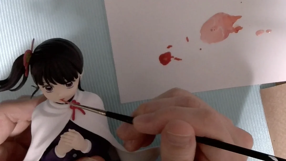 フィギュア_カナヲ_リペイント_唇