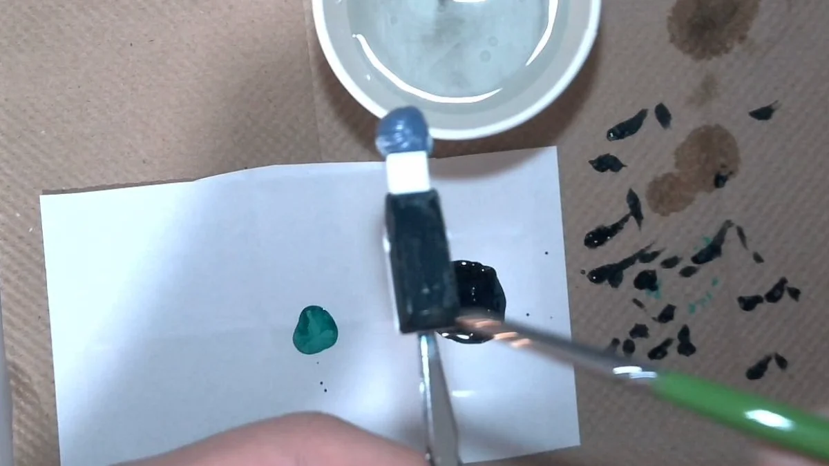 HG_アレックス_腕パーツ塗装