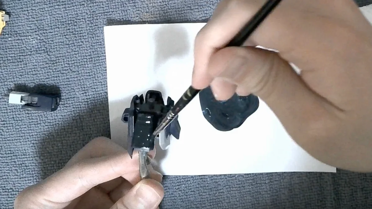 HG_ガンダムデスサイズ_ネイビー塗る