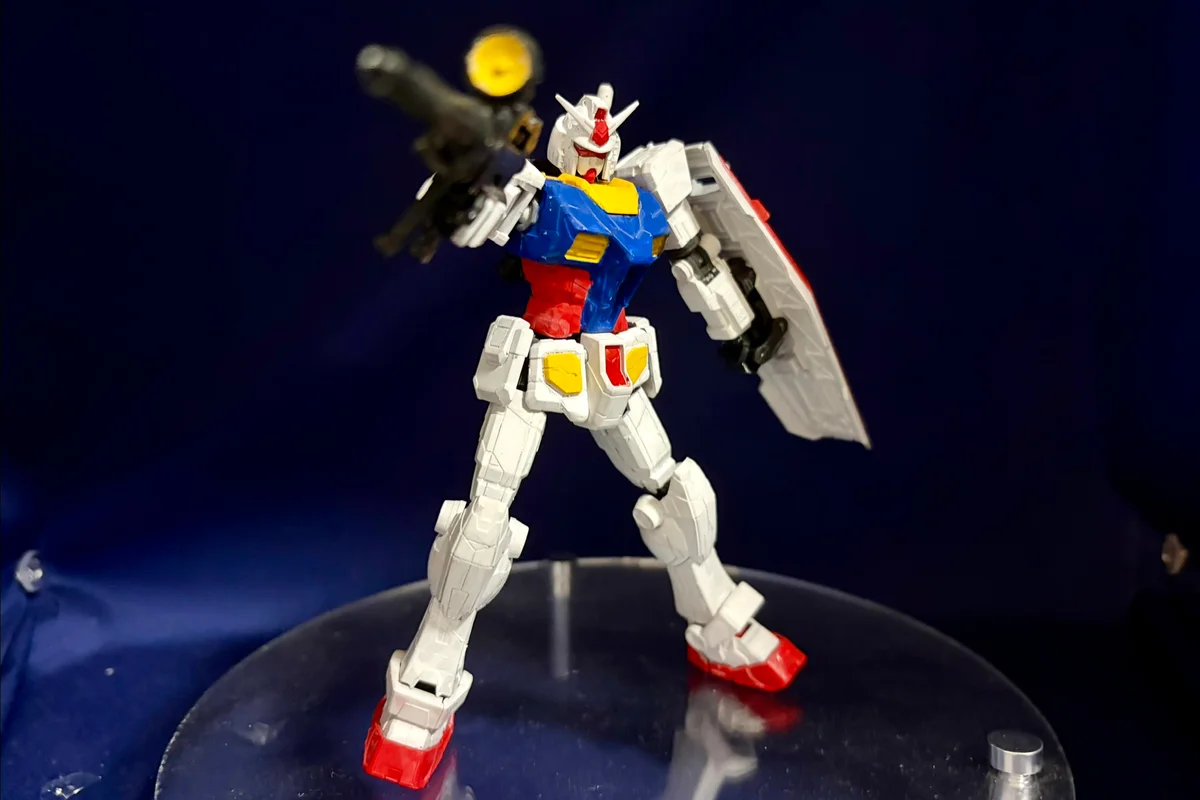 【筆塗り塗装】HG ガンダム グラスフェザー装備 制作 | 初心に返ってガンダムを作るのも楽しいよ