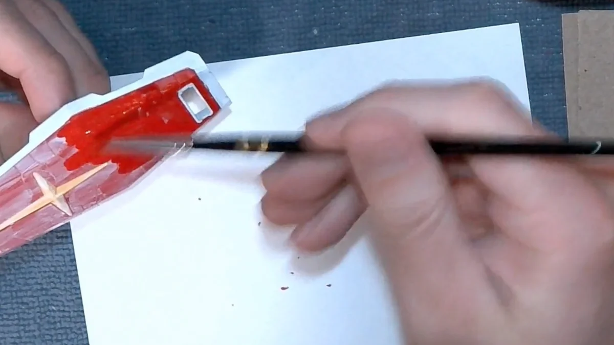 HG_ガンダムグラスフェザー装備_整形色通りに塗装