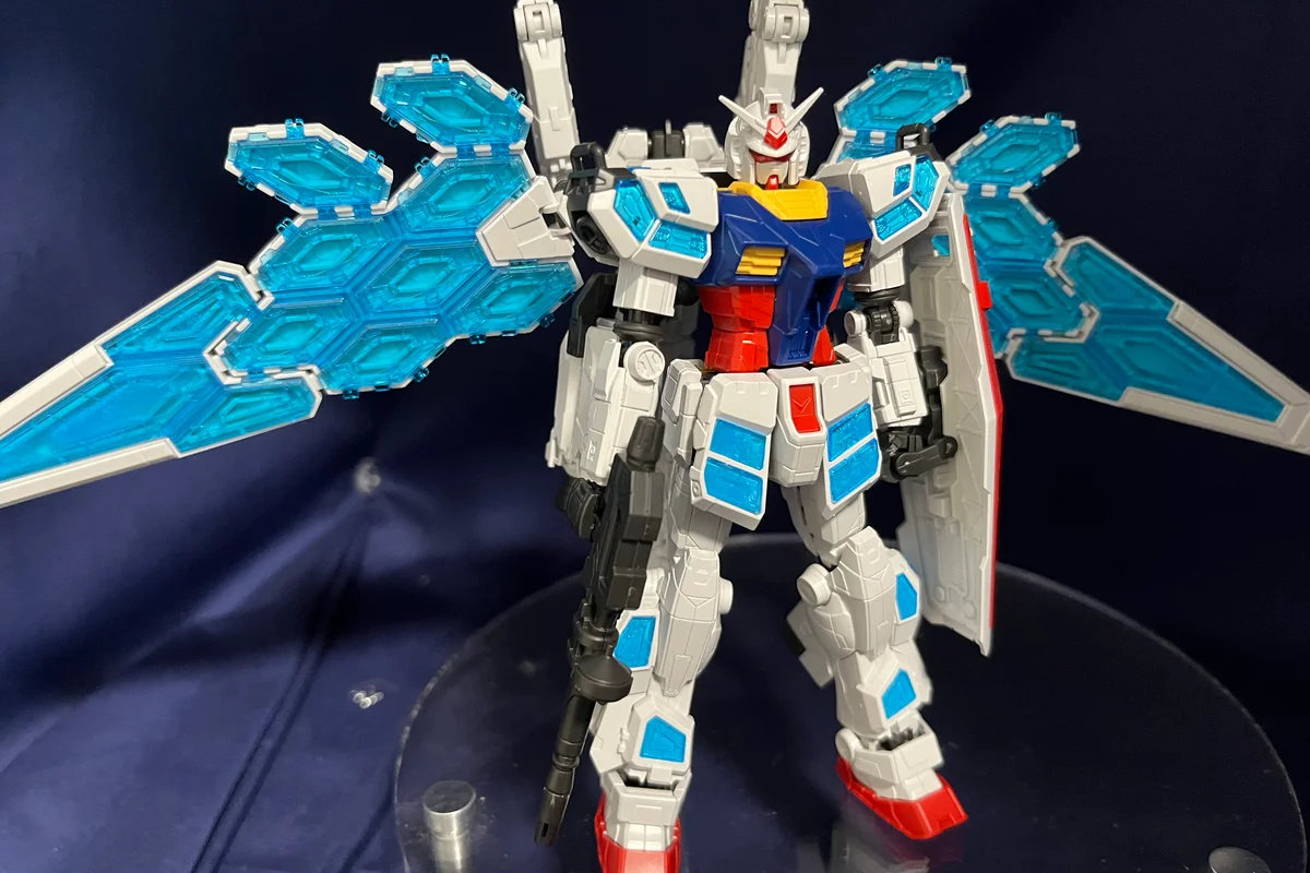 HG_ガンダムグラスフェザー装備_グラスフェザー装備