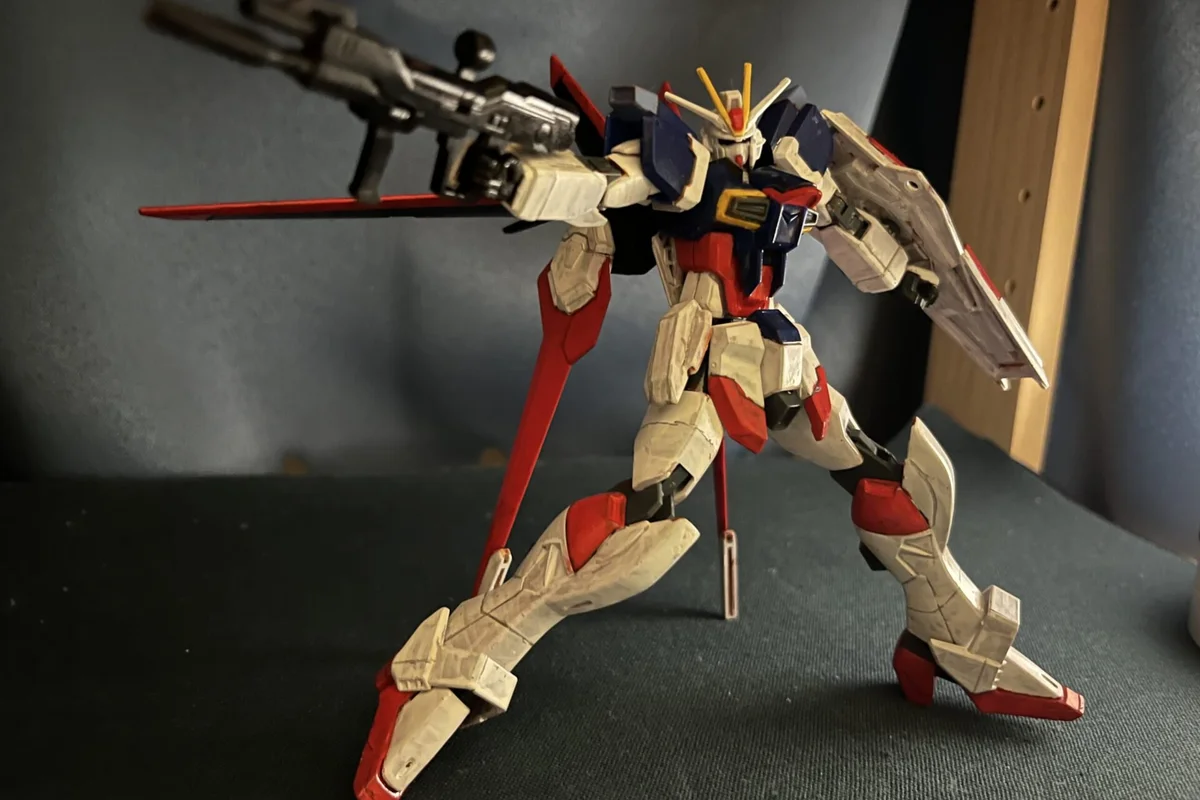 HG_インパルス_塗装_素立ち