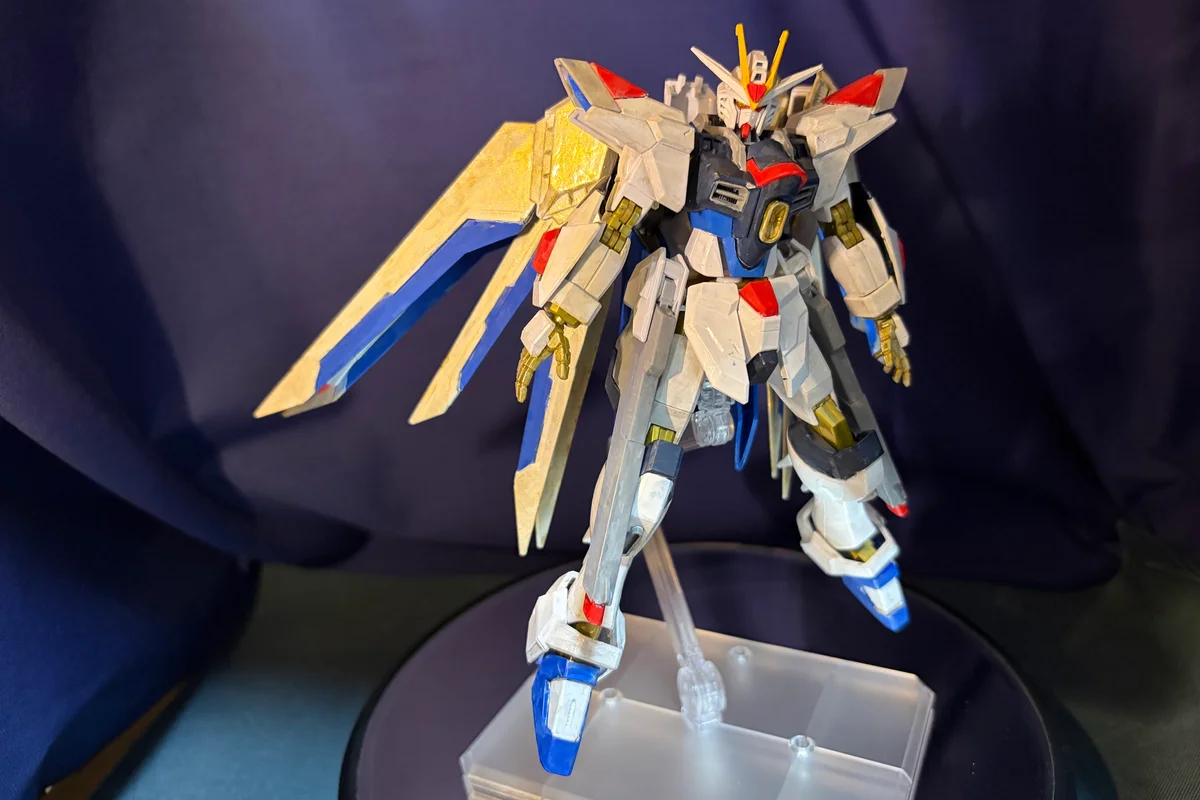HG_マイティーストライクフリーダムガンダム_完成1