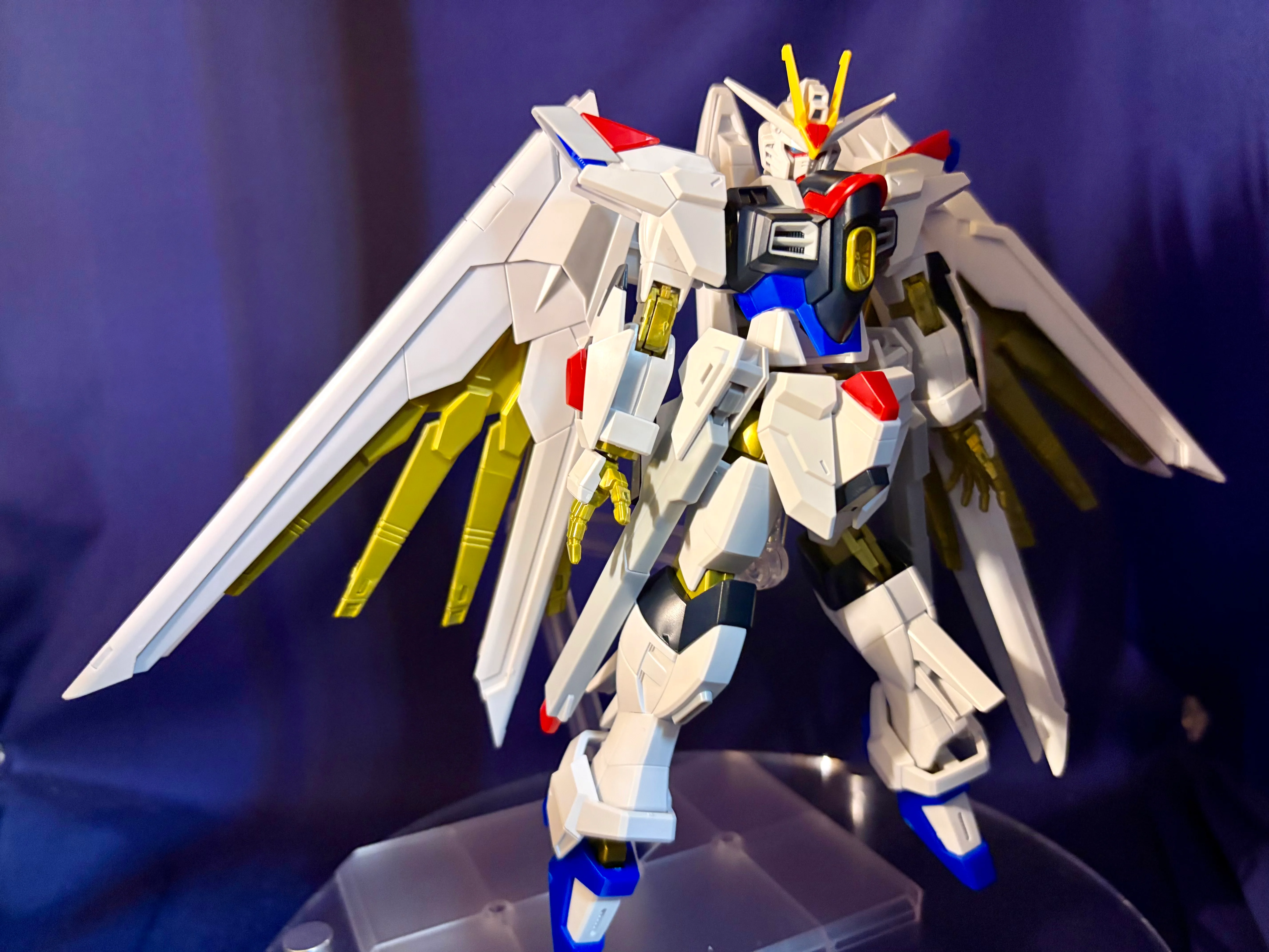 HG_マイティーストライクフリーダムガンダム_素組み正面