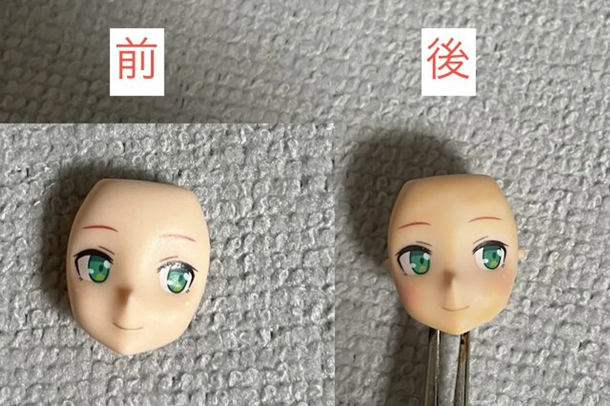 メガミデバイス_ランサー_フェイス塗装