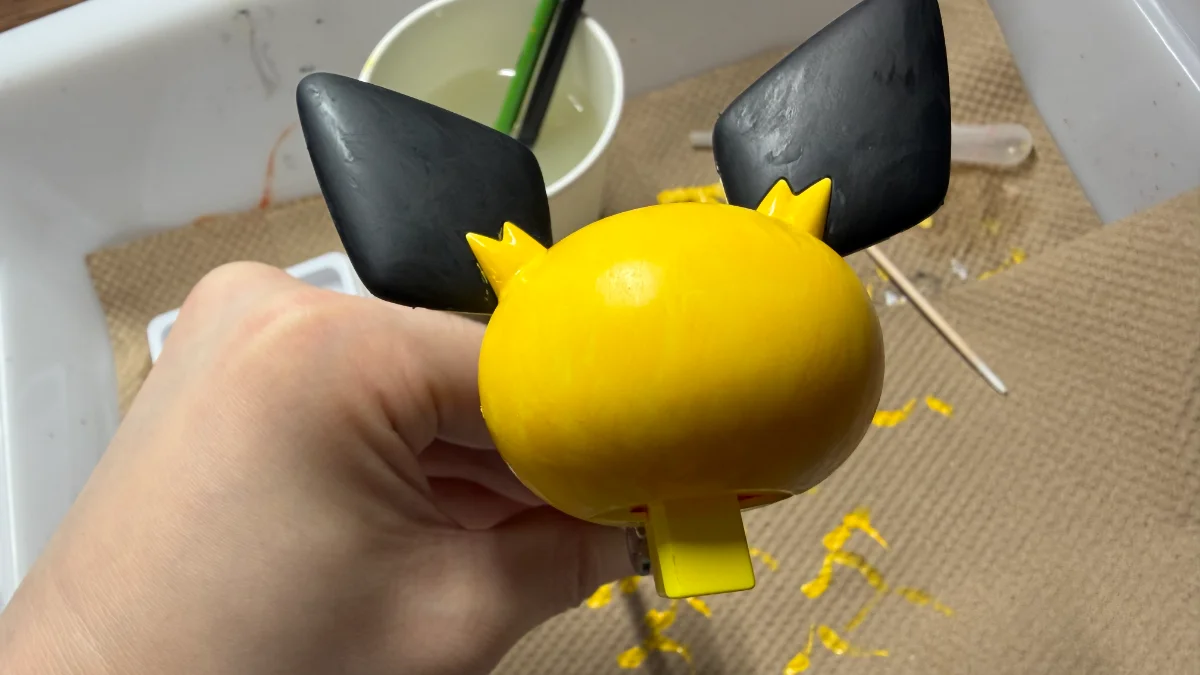 ポケプラ_ピチュー_重ね塗り後