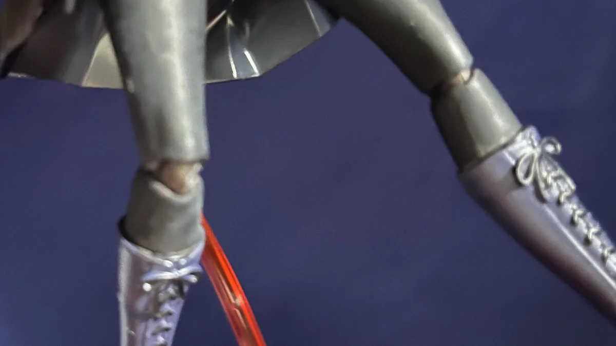 創彩少女庭園久遠_素組み_膝