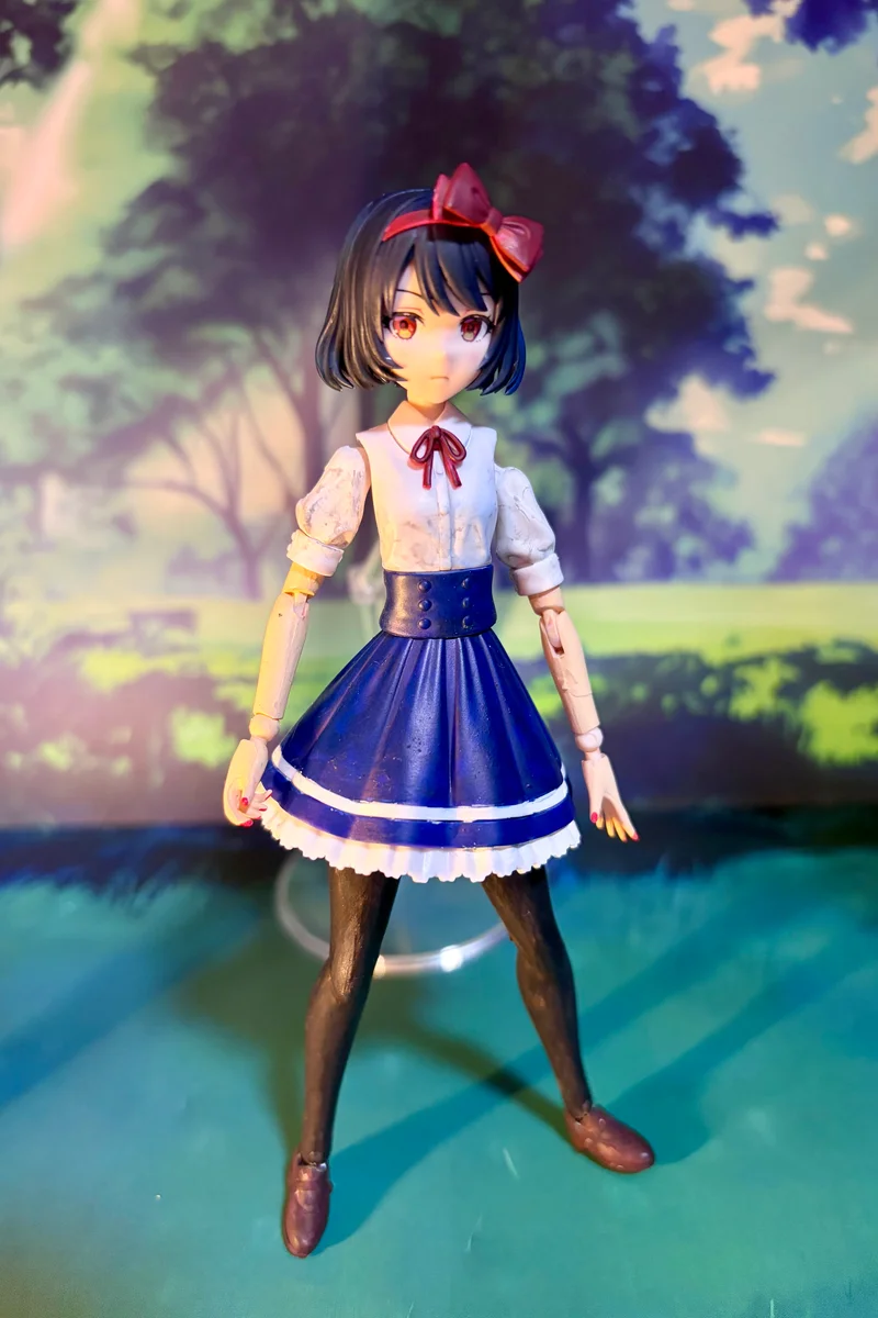 創彩少女庭園_白雪ちゃん_筆塗り完成全身