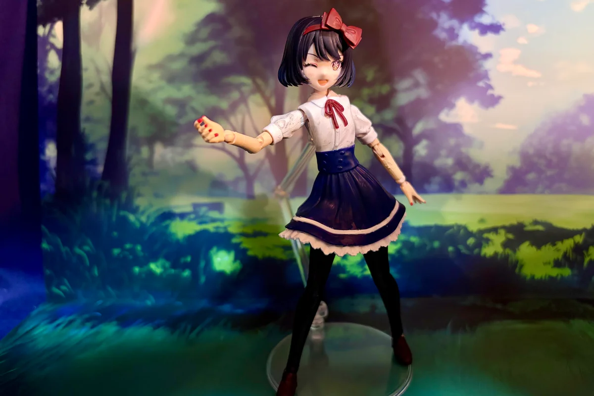 創彩少女庭園_白雪ちゃん_筆塗り完成別アングル
