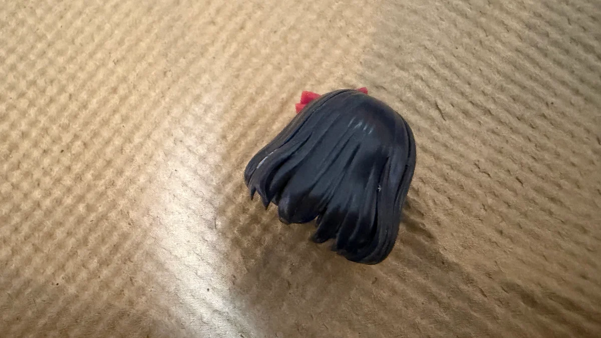 創彩少女庭園_白雪ちゃん_ショートヘアーの髪パーツ