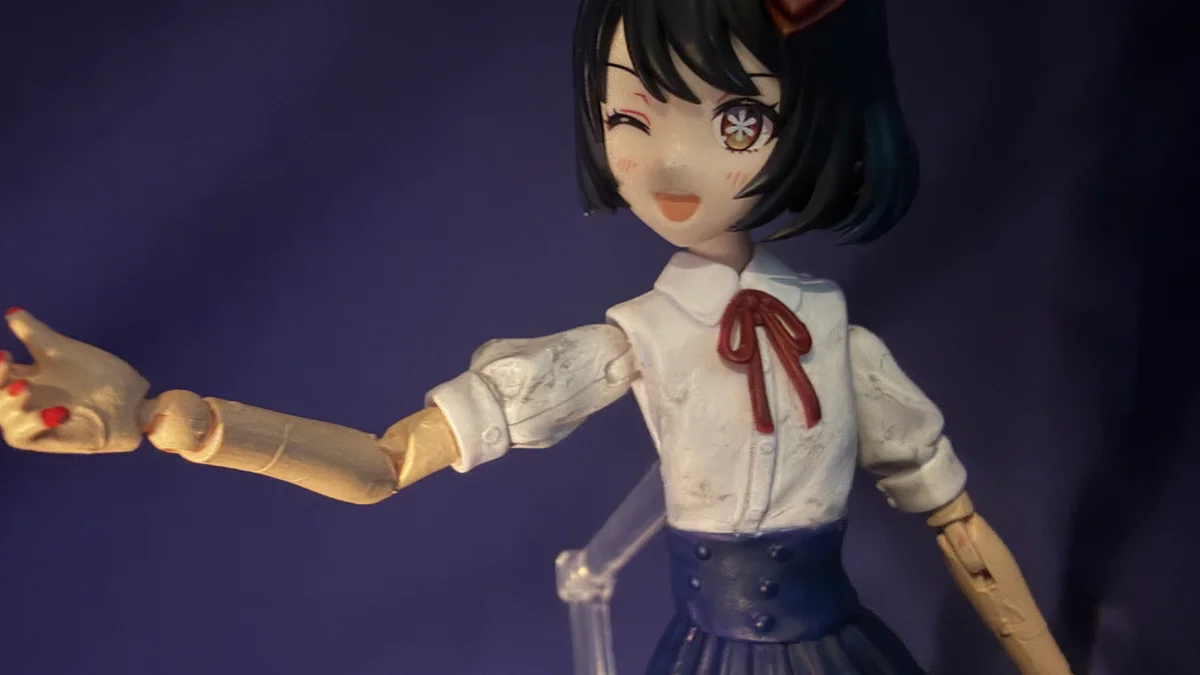 創彩少女庭園_白雪ちゃん_完成後のYシャツの影